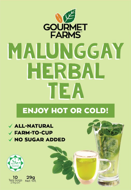 NEW! Gourmet Farms Herbal Tea Malunggay